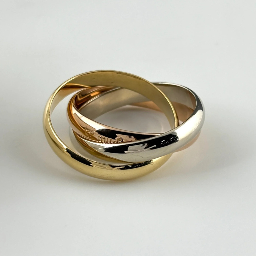 CARTIER Pink Trinity Ring - Picture 2 of 6